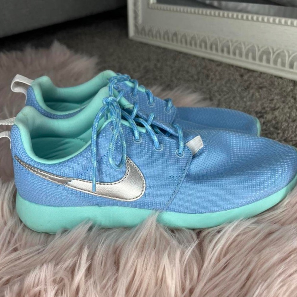 Blue Nike Roshe One Shoes